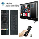 MX3 Backlit Air Fly Mouse Wireless Keyboard IR Learn Remote For AndroidBox TV LJ