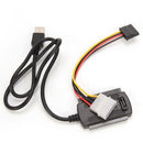 SATA/PATA/IDE to USB 2.0 Adapter Converter Cable for Hard Drive Disk 2.5" 3.S Ew