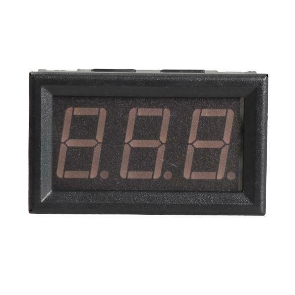 Digital DC Ammeter 10A Green LED Panel Amp Meter Digital Electricity Meter