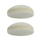 2x Wool Felt Bass Drum Beater Head for Percussion Instrument Parts Accessory