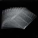 10 Pages Each 30 Pockets Currency Paper Money Bill Protector Sleeves Album