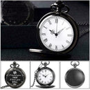 Pocket Watch Lettering "To My Husband I love U Still" For Your L Y6B8 Prese K6O7