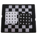 Foldable MINI Magnetic Chess Portable Wallet Pocket Chess Board Games Gifts