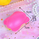 1pc girls rose plastic shampoo washing hair massager comb scalp shower JR