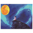 5D DIY Full Drill Diamond Painting Cross Stitch Embroidery (Watching Sky)