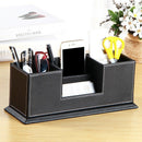 Desk Stationery Organizer Storage Box Pen Pencil Holder Business Cards Stan