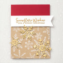 Snowflake Series Cutting Die Transparent Seal Stencils (ST0351A1+H5890) A