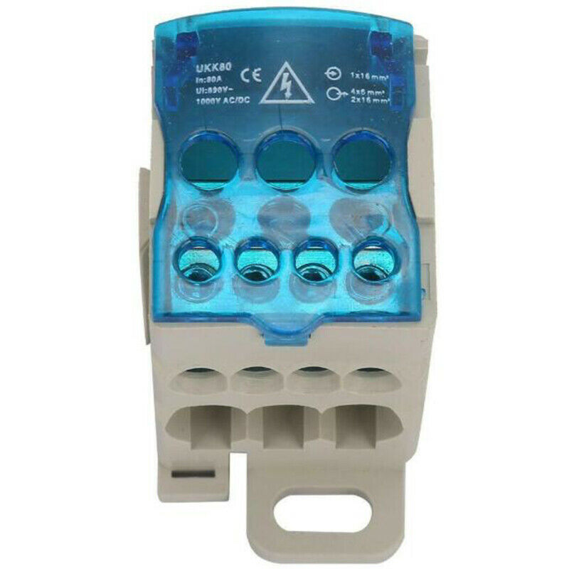 UKK80A Terminal Block Wire Connector Electrical Junction Box Power Junction  Ws