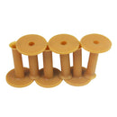 Pack of 6 Rubber Golf Tee Holder Set for Practice & Driving Range Mats