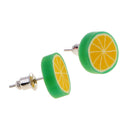 24 Pairs Assorted Fruit Stud Earrings Set for Girls Kids Teen Hypoallergenic
