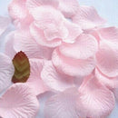 100pcs Roses Artificial Flowers Petals for Wedding Decoration - Light pink Z9M2