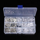 270pcs Male Female Spade Connector Wire Crimp Terminal Block with Insulatin U8Q3