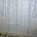 Voile Curtain Panel Door Window Screen Room Drapes Valance 100*200cm White