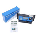 Solar Charger And Discharger Controller 12V 24V Auto Lcd Display Pv Battery
