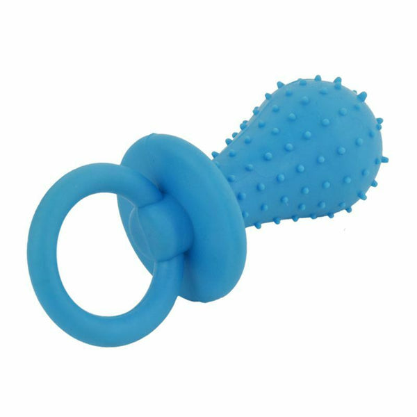 Pet Chew Bell Rubber Pacifier Dog Toys Bite Resistant Clean Teeth(S 9.5cm) Z9Q2