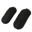5X(2 Pcs Black Sponge Hair Clip Volume Bumpit Padding Bun Updo G8I1)