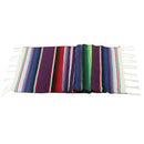 Mexican Serape Table Runner Fringe Cotton Tablecloth Fiesta Party Dinner De W2U5