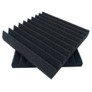 6 Pack 30 X 30 X 5 cm acoustic sound foam studio panels 10 sharp wedges - R L2T8