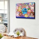 Full Round Drill Diamond Painting DIY Cartoon Birthday Rhinestone Picture