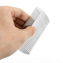 Dual Action Stainless Steel Edc Credit Card Size Comb Wallet Comb Pocket Co