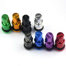 4 Pieces Valve Caps Fits Any Standard Car Valve (Schrader Valve). Tire Valve For