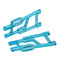 2x Rear Lower Suspension Arms 106021 Upgrade Parts For RC 1/10 HSP  Blue