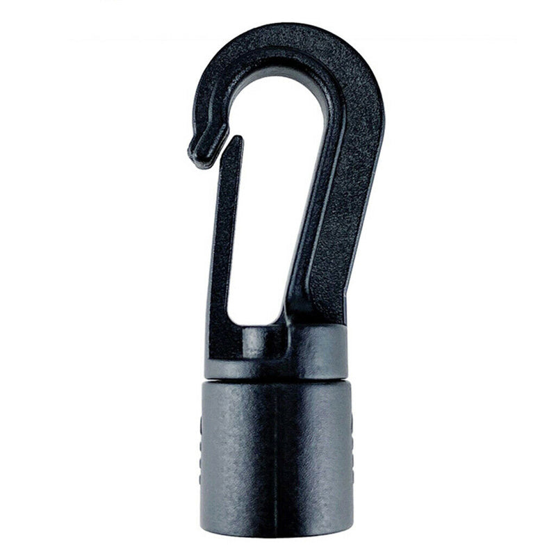 Bungee Shock Cord Snap End Hook Plastic Cord Open Hook For 1/4 " Shock Cords