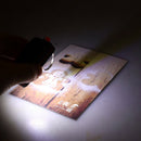 Cob flashlight keychain mini led flashlight portable outdoor emergency light Hn