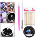 Nail Art Foil Transfer Gel, New Year LED Varnishes Nail Art Paint Glue, Sticky