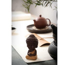 4 Pieces Tea Tray Decor - Little Monk Buddha Ceramic Statues Holder Tea Pet