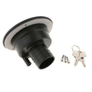 Locking Gas Tank Cap Fuel Filler Door Cover Universal fit Chemical Corrosion And