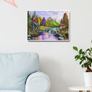 5D DIY Diamond Painting Landscape Full Round Drill Embroidery Home Decor
