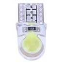 10pcs 12V T10 W5W Bulb White LED Lamp COB Silicone Shell Car Turn Side Lamp
