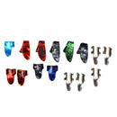 5 Thumb +10 Finger Nail  Plectrum Colorful FOR Guitar Bass Banjo
