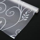 White Frosted Window Film Frost Etched Glass Sticky Back Plastic 45cm x 2m  I9K7