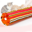 Collapsible Cat Tunnel Toys Interactive Pet Tubes with Fun Balls and Crinkl