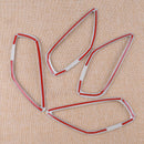 4x Car ABS Interior Door Handle Bowl Cover Trim Fit For Mazda CX-5 Cx5 2012-2016