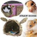 Natural Grass Straw Rabbit Hamster Totoro Guinea Pig Guinea-Rabbit S4Y9