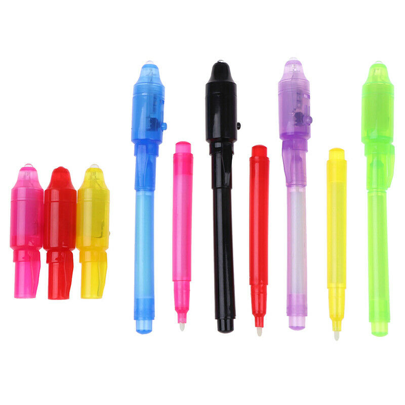 Fluorescent Pen for A3/A4/A5 Draw with Light Board Retaining Painting Kids To<