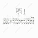 60pcs M5,6,7,8,9,10 E-Clips Snap Ring Circlips Retaining Kit SUS201 Stainless