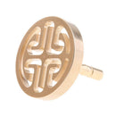 4.5cm Brass Incense Mold Censer Powder Trail Aromatherapy Artwork Craft