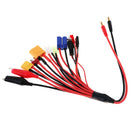 Multifunction Balance Charge Cable XT60 XT90 T Plug EC5 JST JR FUTABA Plug
