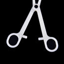 Disposable Slotted Sponge Forceps Ear Navel Plier Body Piercing Clamp JewecFB.