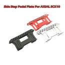 2Pcs Metal Side Pedal Plate For Axial Scx10 Side Step Sliders 1:10 Scale Rc
