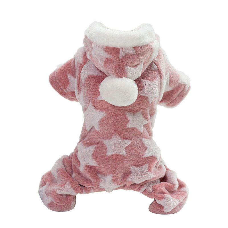 2pcs Dog Sweater Bulldog Christmas Sweater Clothes Puppy Winter Warm Coat