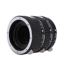 Extreme Close-Ups AF Extension Tube Ring Set for Canon EOS DSLR Lens Camera