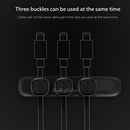 Magnetic Cable Clip Clamp Desk Tidy Organizer Wire Cord Management Line Holder