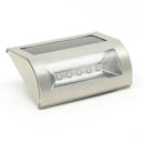 Stainless Steel Solar 5 LED Solar Wall Light Outdoor Garden Lamp Waterproof