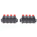 2Pcs 12 Terminal 12 Position Spring Loaded Push Speaker Socket Connector Bo SP