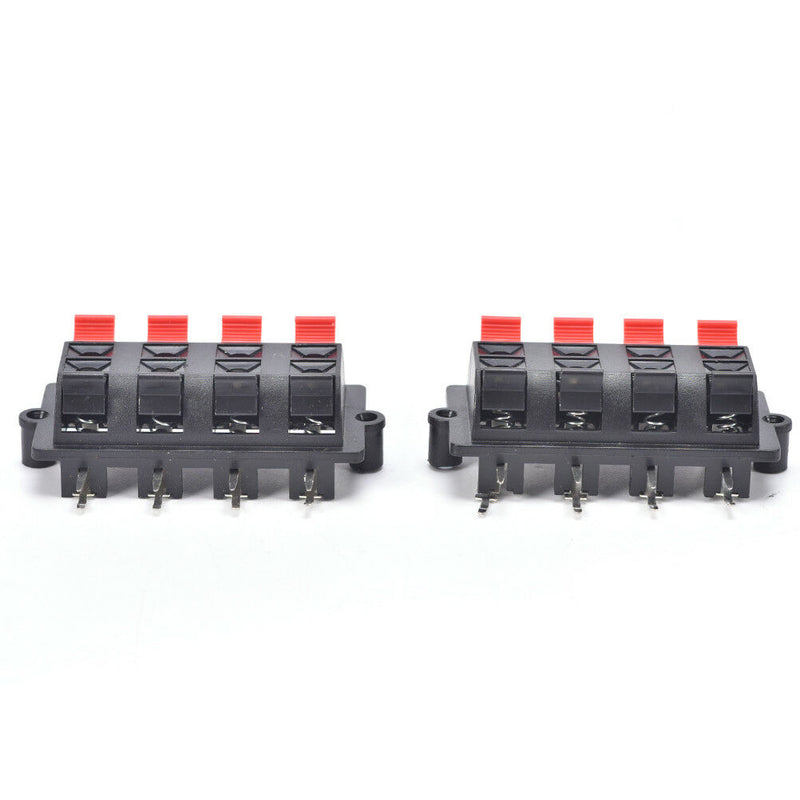 2Pcs 12 Terminal 12 Position Spring Loaded Push Speaker Socket Connector Bo SP